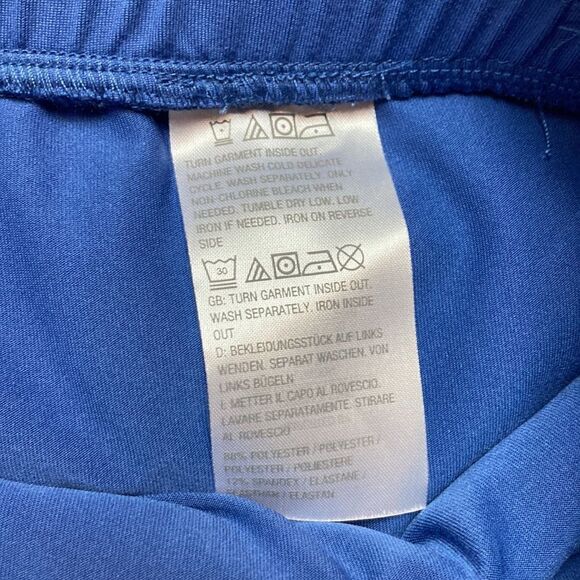 Zuda Z Cool Jersey Skort Pull-on w/ Drawstring and Pockets- Active blue - Picture 8 of 10